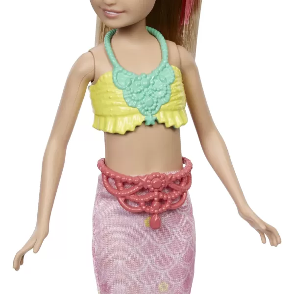 Barbie Mermaid Power Doll Skipper with 10 Pieces Including Beachy Clothing Mermaid Tail Pet Butterfly amp AccessoriesStacie