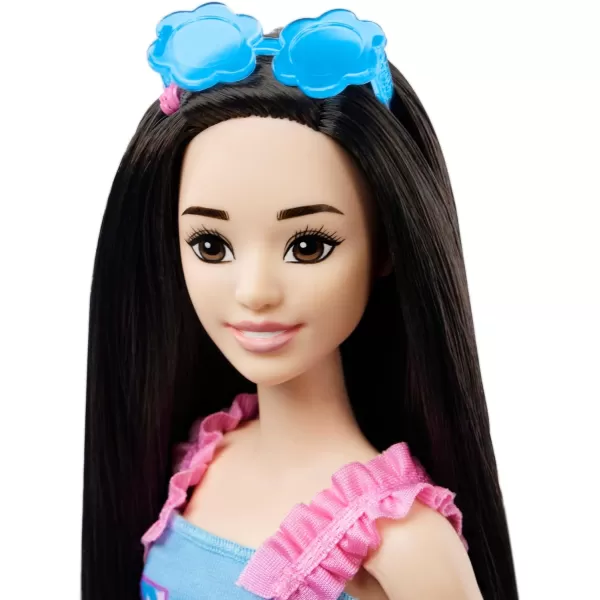 Barbie My First Barbie Preschool Doll Renee with 135inch Soft Posable Body amp Black HairPlush Squirrel amp AccessoriesSquirrel