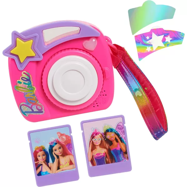 Barbie Photo Filter Play Camera and Play Smart Watch Set with Lights and Sounds Kids Toys for Ages 3 Up by Just PlayBarbie Photo Filter Play Camera and Play Smart Watch Set with Lights and Sounds Kids Toys for Ages 3 Up by Just Play