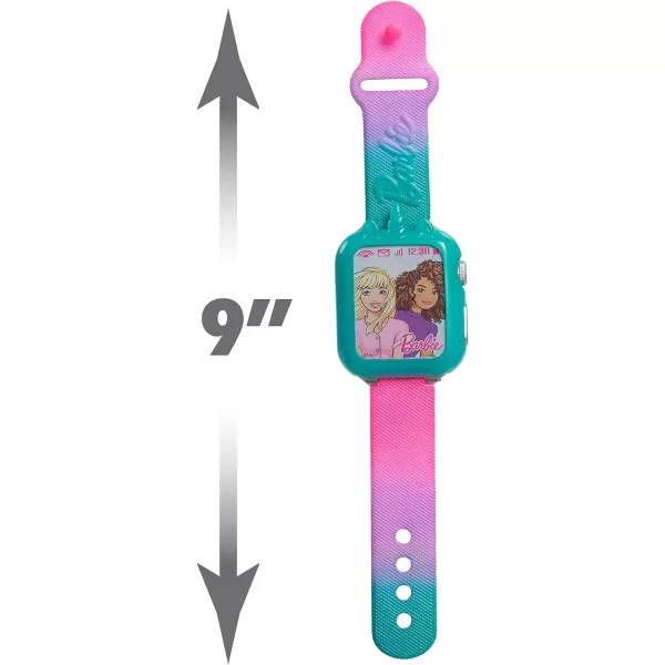 Barbie Photo Filter Play Camera and Play Smart Watch Set with Lights and Sounds Kids Toys for Ages 3 Up by Just PlayBarbie Photo Filter Play Camera and Play Smart Watch Set with Lights and Sounds Kids Toys for Ages 3 Up by Just Play