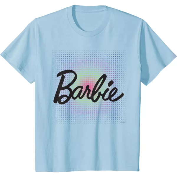 Barbie Pixel Vision TShirtBaby Blue