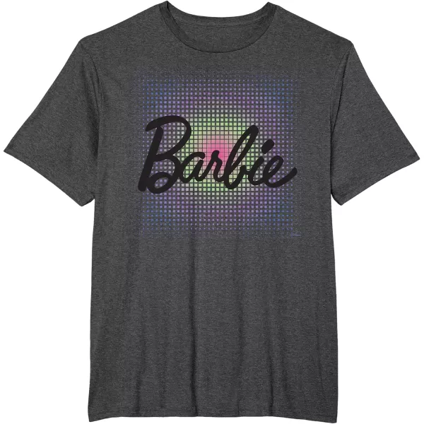 Barbie Pixel Vision TShirtDark Heather Grey