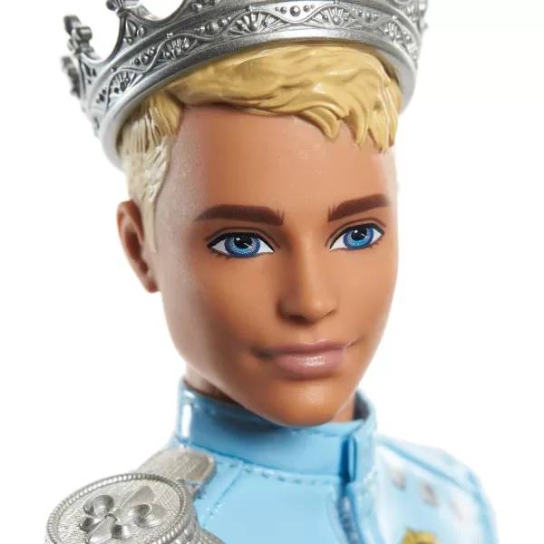 Barbie Princess Adventure Prince Ken Doll 12inch Wearing Jacket Jeans and Crown Makes a Great Gift for 3 to 7 Year OldsBarbie Princess Adventure Prince Ken Doll 12inch Wearing Jacket Jeans and Crown Makes a Great Gift for 3 to 7 Year Olds