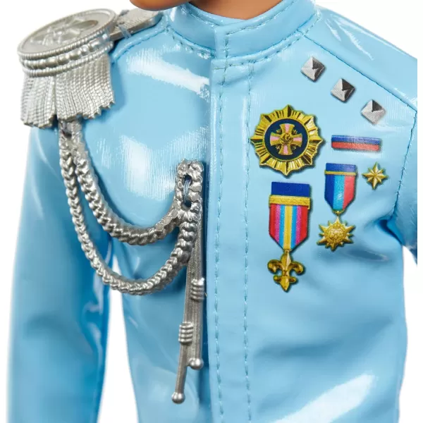 Barbie Princess Adventure Prince Ken Doll 12inch Wearing Jacket Jeans and Crown Makes a Great Gift for 3 to 7 Year OldsBarbie Princess Adventure Prince Ken Doll 12inch Wearing Jacket Jeans and Crown Makes a Great Gift for 3 to 7 Year Olds