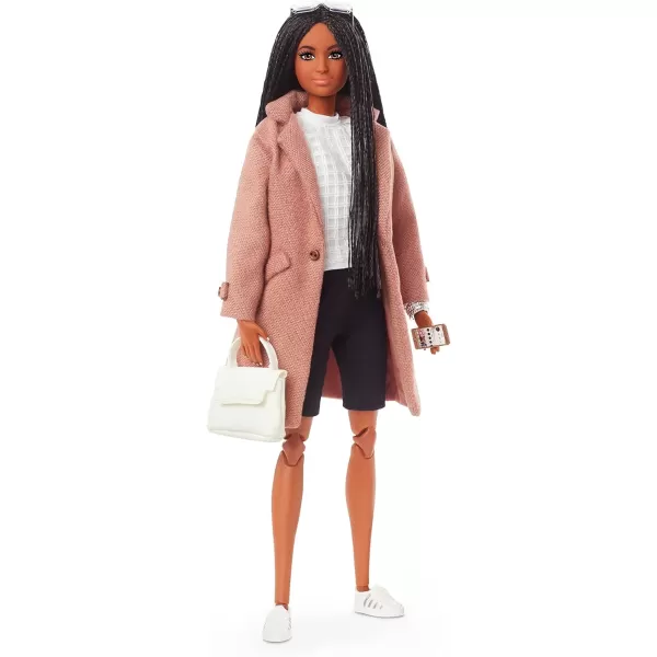 Barbie Signature BarbieStyle Fully Poseable Fashion Doll 12in Brunette with Braids with 2 Tops Shorts Skirt Coat 2 Pairs of Shoes amp Accessories Gift for CollectorBarbie Signature BarbieStyle Fully Poseable Fashion Doll 12in Brunette with Braids with 2 Tops Shorts Skirt Coat 2 Pairs of Shoes amp Accessories Gift for Collector