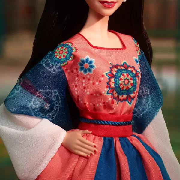 Barbie Signature Doll Lunar New Year Collectible in Traditional Hanfu Robe with Chinese Prints Displayable PackagingBarbie Signature Doll Lunar New Year Collectible in Traditional Hanfu Robe with Chinese Prints Displayable Packaging