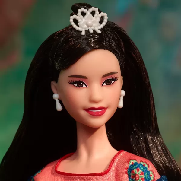 Barbie Signature Doll Lunar New Year Collectible in Traditional Hanfu Robe with Chinese Prints Displayable PackagingBarbie Signature Doll Lunar New Year Collectible in Traditional Hanfu Robe with Chinese Prints Displayable Packaging