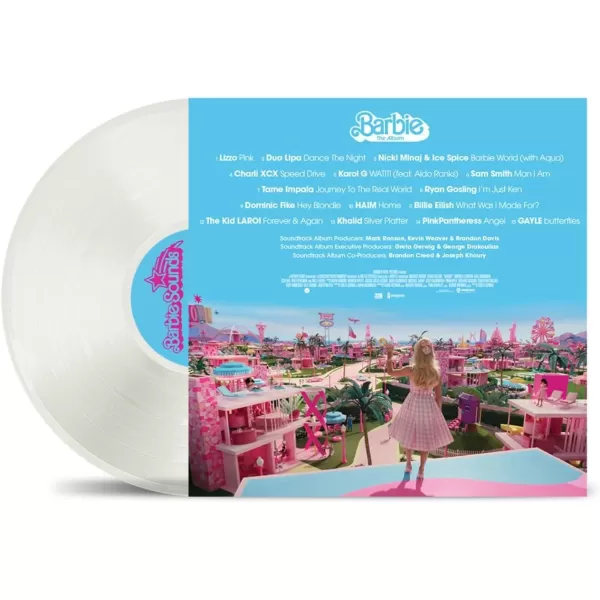 Barbie The Album Amazon Exclusive Milky Clear VinylBarbie The Album Amazon Exclusive Milky Clear Vinyl