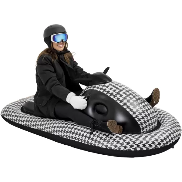 Barbie The Movie x FUNBOY Snowmobile Snow SledMidnight Black Two Pack