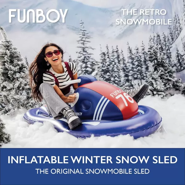 Barbie The Movie x FUNBOY Snowmobile Snow SledRetro Single