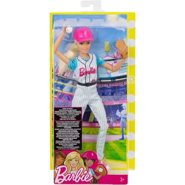 Barbie UltraFlexible Baseball Doll with MittBarbie UltraFlexible Baseball Doll with Mitt