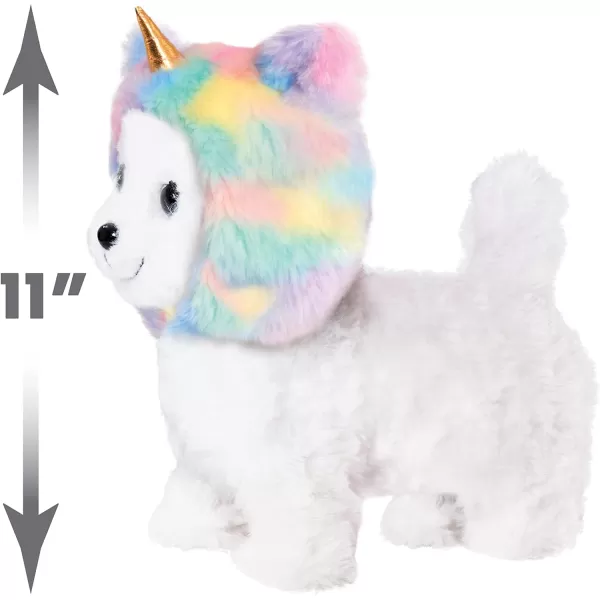 Barbie Walking Puppy with Unicorn Hat Barks and Walks Kids Toys for Ages 3 Up by Just PlayBarbie Walking Puppy with Unicorn Hat Barks and Walks Kids Toys for Ages 3 Up by Just Play