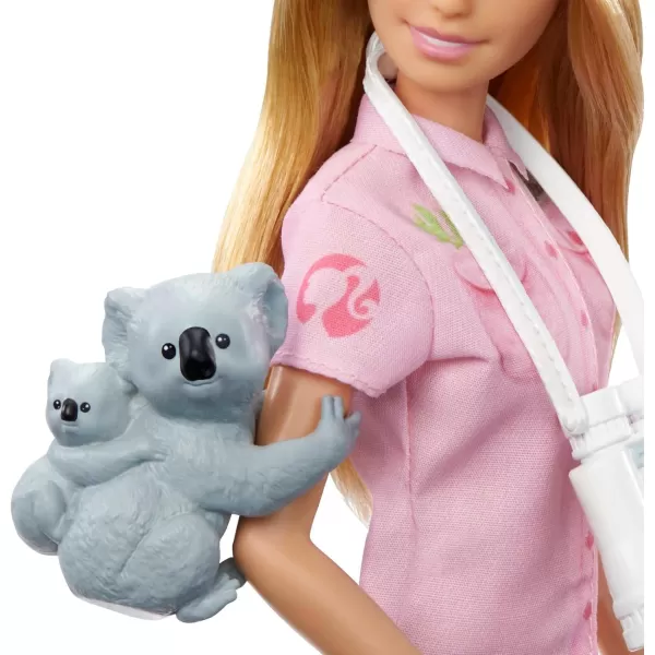 Barbie Zoologist Doll 12 inches Roleplay Clothing amp Accessories Koala amp Baby Figure Feeding Bottle Stethoscope Binoculars amp Clipboard Great Toy for Ages 3 Years Old amp UpBarbie Zoologist Doll 12 inches Roleplay Clothing amp Accessories Koala amp Baby Figure Feeding Bottle Stethoscope Binoculars amp Clipboard Great Toy for Ages 3 Years Old amp Up