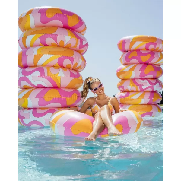 FUNBOY amp Barbie Luxury Dream Tube Pool Float Oversized 50 Adult Tube Float with Cup HolderFUNBOY amp Barbie Luxury Dream Tube Pool Float Oversized 50 Adult Tube Float with Cup Holder