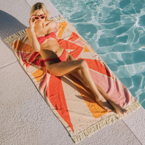 FUNBOY amp Malibu Barbie Luxury Dream Oversized Beach Towel Perfect For A Summer Pool Party 7200 x 3500Shag Lip