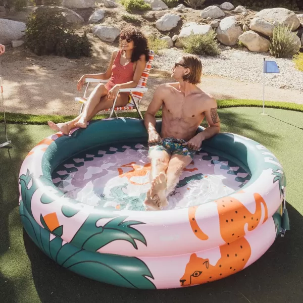 FUNBOY amp Malibu Barbie Luxury Inflatable Summer Dream Kiddie Pool Perfect For A Summer Pool Party MediumIbiza Boheme