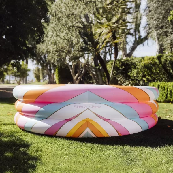 FUNBOY amp Malibu Barbie Luxury Inflatable Summer Dream Kiddie Pool Perfect For A Summer Pool Party MediumKiddie Pool