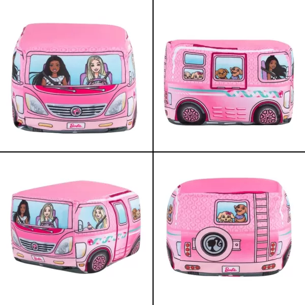 Franco Barbie Purse Pillow Bedding Super Soft Plush Pink PurseBag Shapped Cuddle Pillow Buddy 100 Official Licensed Barbie Product1 Count Pack of 1 Barbie Rv Camper