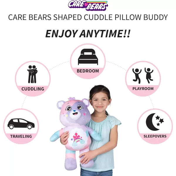 Franco Barbie Purse Pillow Bedding Super Soft Plush Pink PurseBag Shapped Cuddle Pillow Buddy 100 Official Licensed Barbie Product1 Count Pack of 1 Care Bears