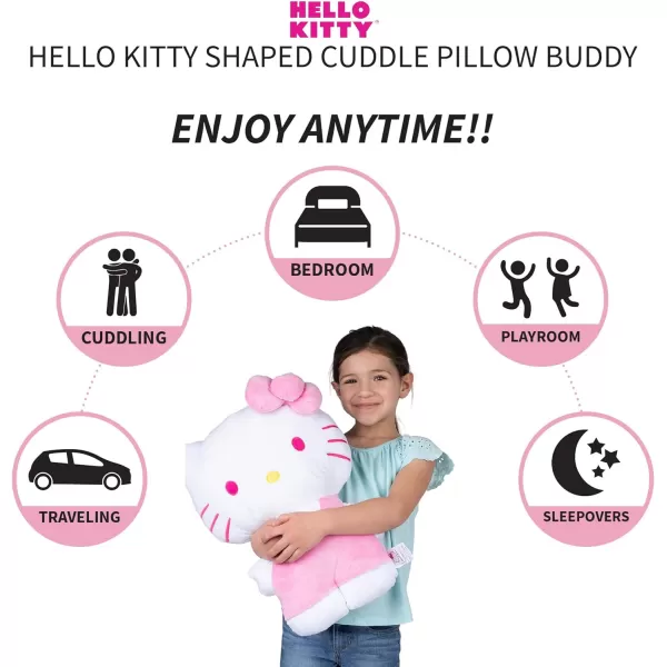 Franco Barbie Purse Pillow Bedding Super Soft Plush Pink PurseBag Shapped Cuddle Pillow Buddy 100 Official Licensed Barbie Product1 Count Pack of 1 Hello Kitty