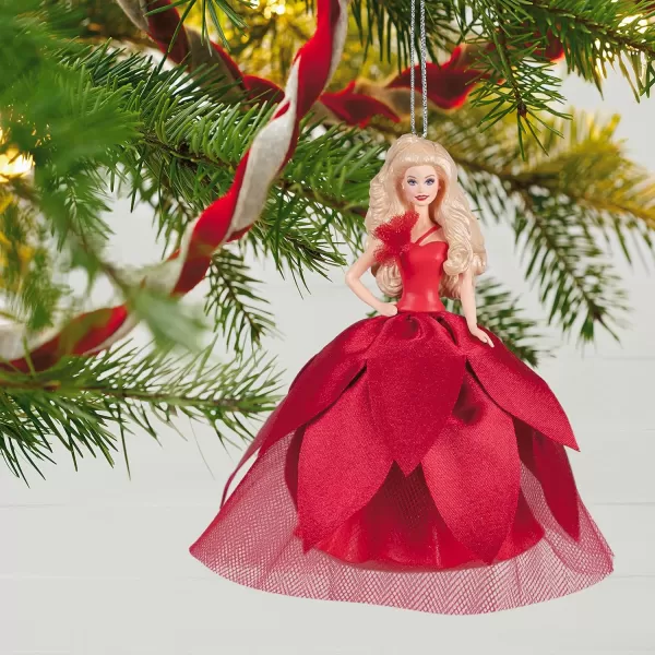 Hallmark Keepsake Christmas Ornament plastic 2022 Holiday Barbie Doll2022 Holiday Barbie Barbie Doll