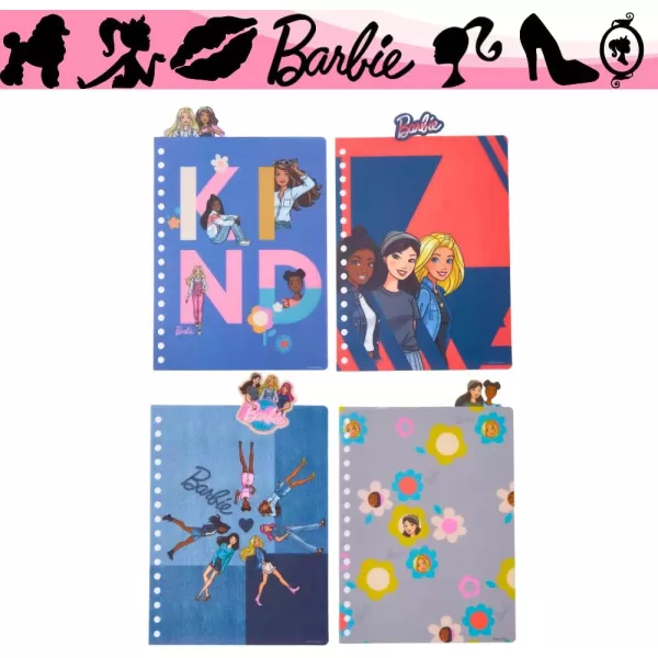 Innovative Designs Barbie Tab Journal Notebook Spiral Bound 96 Lined Pages 8 x 7 inches PurpleInnovative Designs Barbie Tab Journal Notebook Spiral Bound 96 Lined Pages 8 x 7 inches Purple