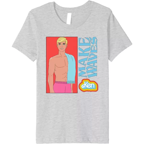 Ken  Make Waves Premium TShirtHeather Grey