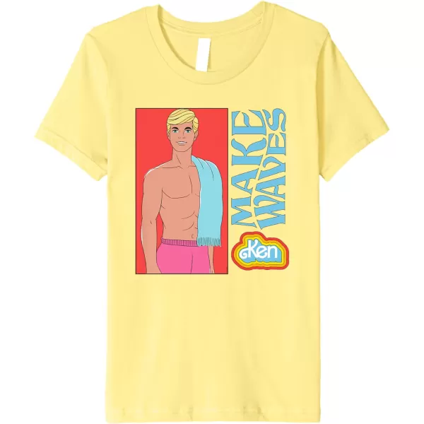 Ken  Make Waves Premium TShirtLemon Yellow