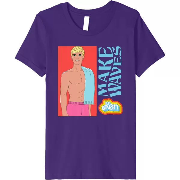 Ken  Make Waves Premium TShirtPurple