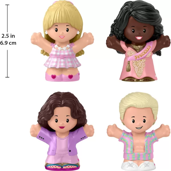 Little People Collector Barbie The Movie Special Edition Set in Display Gift Package for Adults amp Fans 4 FiguresLittle People Collector Barbie The Movie Special Edition Set in Display Gift Package for Adults amp Fans 4 Figures