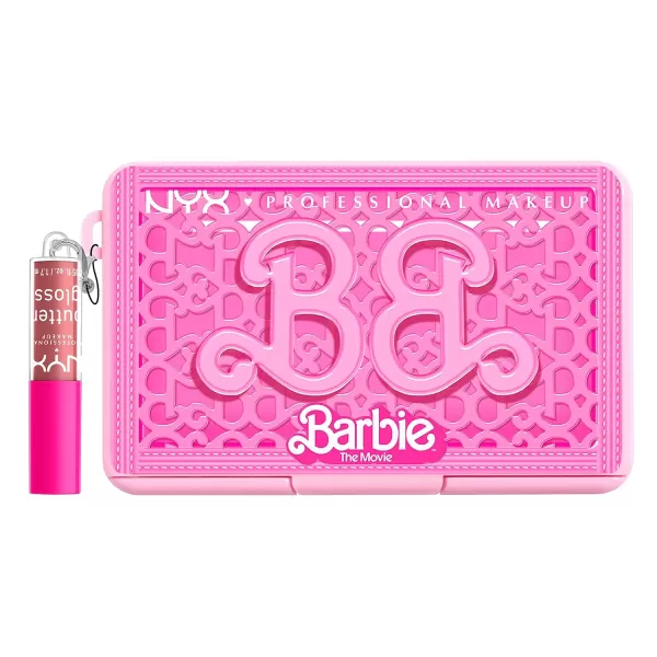 NYX PROFESSIONAL MAKEUP BARBIE Mini Eye Palette  Its a BARBIE PartyNYX PROFESSIONAL MAKEUP BARBIE Mini Eye Palette  Its a BARBIE Party