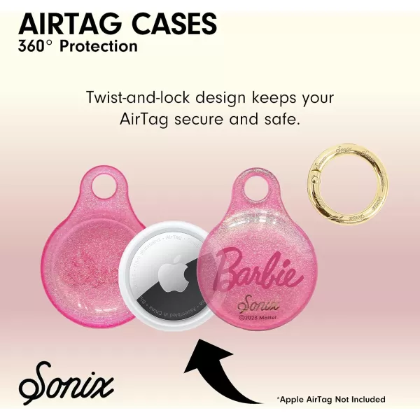 Sonix Cases for Apple AirTags with Keychain Barbie  IconicBarbie  Iconic