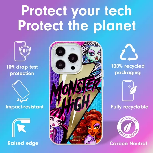 Sonix x Barbie Case for iPhone 14 and iPhone 13  Compatible with MagSafe  10ft Drop Tested  Totally BarbieiPhone 14  iPhone 13 Monster High Characters