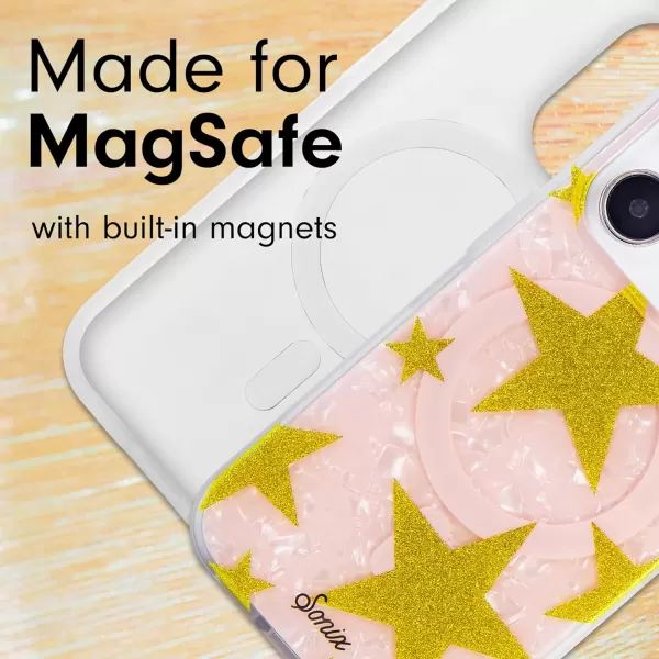 Sonix x Barbie Case for iPhone 14 and iPhone 13  Compatible with MagSafe  10ft Drop Tested  Totally BarbieiPhone 14  iPhone 13 Starry Tort