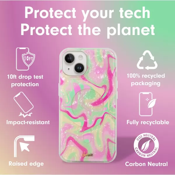 Sonix x Barbie Case for iPhone 14 and iPhone 13  Compatible with MagSafe  10ft Drop Tested  Totally BarbieiPhone 14  iPhone 13 Strawberry Matcha