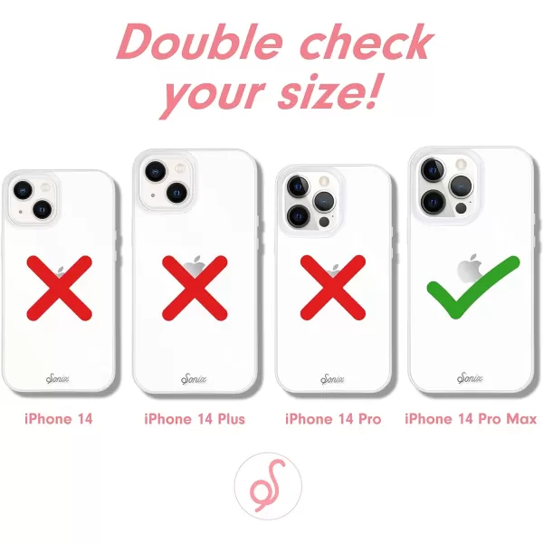 Sonix x Barbie Case for iPhone 14 and iPhone 13  Compatible with MagSafe  10ft Drop Tested  Totally BarbieiPhone 14 Pro Max Checkmate Butterfly