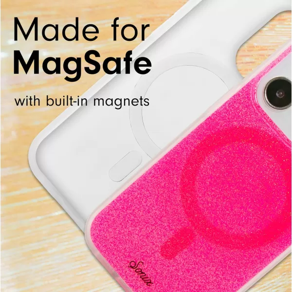 Sonix x Barbie Case for iPhone 14 and iPhone 13  Compatible with MagSafe  10ft Drop Tested  Totally BarbieiPhone 14 Pro Max Pink Punch