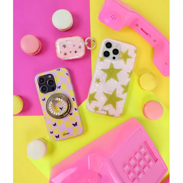 Sonix x Barbie Case for iPhone 14 and iPhone 13  Compatible with MagSafe  10ft Drop Tested  Totally BarbieiPhone 14 Pro Starry Tort