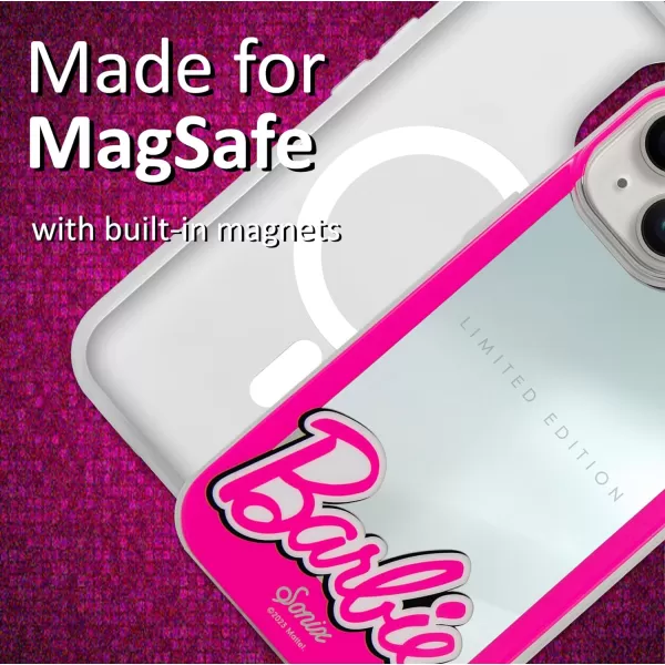 Sonix x Barbie Case for iPhone 15 Pro  Compatible with MagSafe  10ft Drop Tested  IconiciPhone 15  14  13 Barbie  IRL