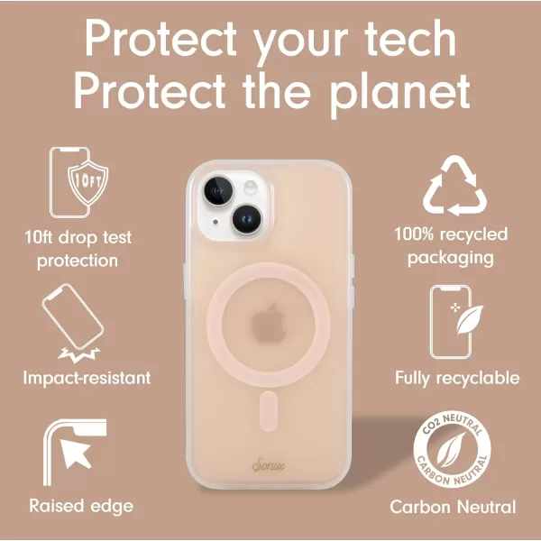 Sonix x Barbie Case for iPhone 15 Pro  Compatible with MagSafe  10ft Drop Tested  IconiciPhone 15  14  13 Jelly Champagne