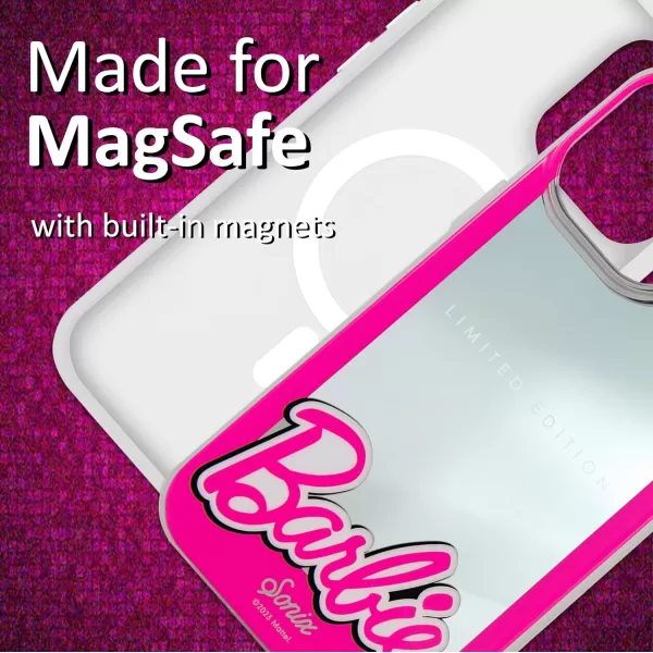 Sonix x Barbie Case for iPhone 15 Pro  Compatible with MagSafe  10ft Drop Tested  IconiciPhone 15 Pro Barbie  IRL