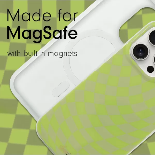 Sonix x Barbie Case for iPhone 15 Pro  Compatible with MagSafe  10ft Drop Tested  IconiciPhone 15 Pro Checkmate Green