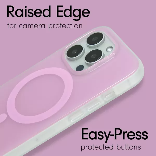 Sonix x Barbie Case for iPhone 15 Pro  Compatible with MagSafe  10ft Drop Tested  IconiciPhone 15 Pro Jelly Pink