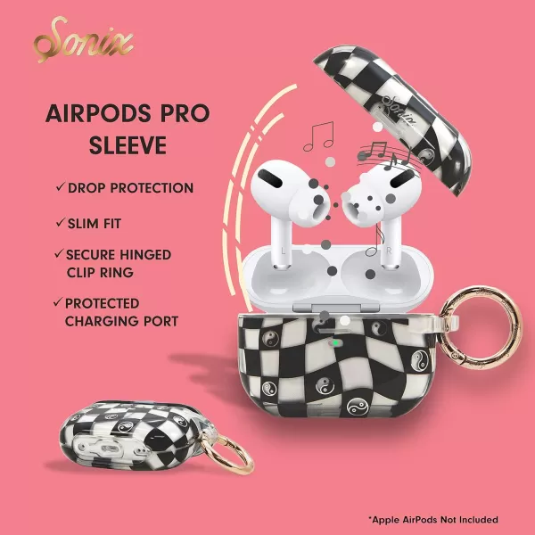 Sonix x Barbie Hard AirPods Pro Case with Keychain for AirPods Pro Palm ParadiseCheckmate Yin Yang