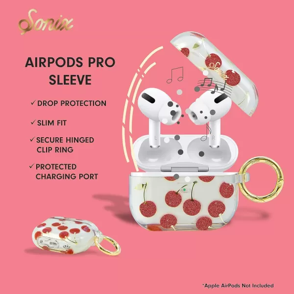 Sonix x Barbie Hard AirPods Pro Case with Keychain for AirPods Pro Palm ParadiseCherry on Top