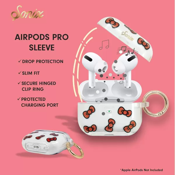 Sonix x Barbie Hard AirPods Pro Case with Keychain for AirPods Pro Palm ParadiseClassic Hello Kitty