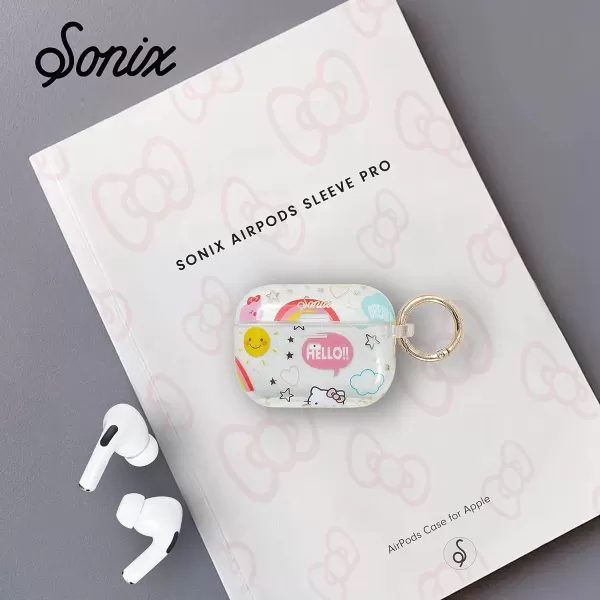 Sonix x Barbie Hard AirPods Pro Case with Keychain for AirPods Pro Palm ParadiseCosmic Hello Kitty