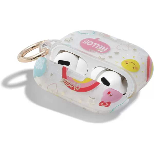 Sonix x Barbie Hard AirPods Pro Case with Keychain for AirPods Pro Palm ParadiseCosmic Hello Kitty