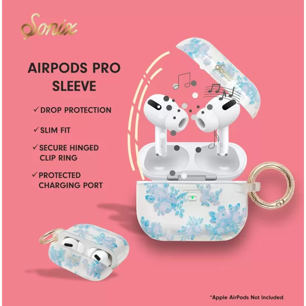 Sonix x Barbie Hard AirPods Pro Case with Keychain for AirPods Pro Palm ParadiseFloral Boquet