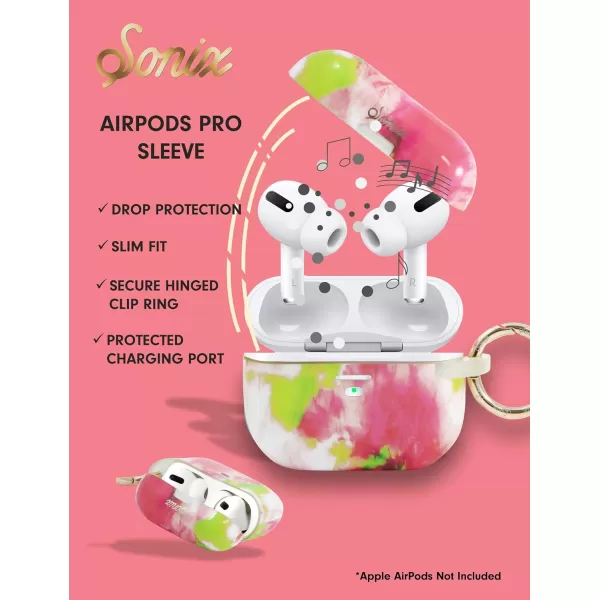 Sonix x Barbie Hard AirPods Pro Case with Keychain for AirPods Pro Palm ParadiseGlow Watermelon